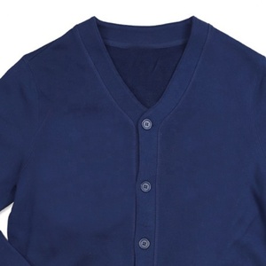 Suéter de Cachemira con logotipo de punto dorado y azul personalizado, cárdigans cómodos de hermandad de mujeres, ropa de fraternidad, botón bordado informal - Product Image 2