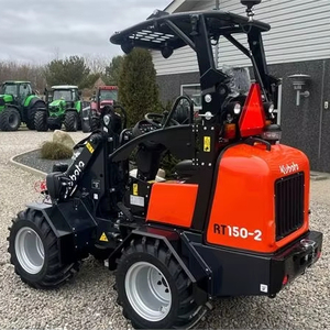 รถตักล้อยางขนาดเล็ก Kubota RT150-2 รุ่นใหม่ ขับเคลื่อน 4 ล้อ ระบบไฮดรอลิก HYDAC รับประกัน 2 ปี ประสิทธิภาพสูง ใช้งาน 38 ชั่วโมง รถตัวอย่างจากฝรั่งเศส - Product Image 3