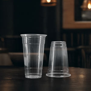 Vasos Desechables Transparentes de Plástico PP Ecológico de Pared Simple con Tapas de 95 mm de Diámetro para Café Frío y Bebidas al por Mayor - Product Image 5