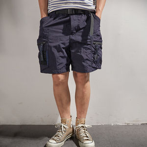 Pantalones Cortos Deportivos Casuales para Hombre, de Alta Calidad, 100% Algodón, Secado Rápido, Transpirables, Ecológicos, con Múltiples Bolsillos, para Verano, Alta Demanda - Product Image 3