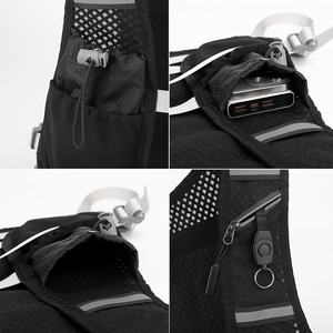 Chaleco de Hidratación para Maratón, Senderismo, Ciclismo, Escalada, Mochila para Correr, Ciclismo, Agua, Aire Libre, Poliéster, Cremallera, Impermeable - Product Image 6