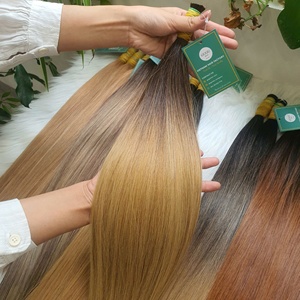 BONE STRAIGHT BULK VIETNAMESE HUMAN HAIR 8-30 INCHES RAW SUPER DOUBLE DRAWN VIRGIN HAIR CHEMICAL PROCESSING NONE - Product Image 1