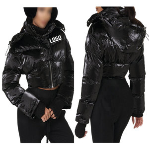 Puffer Jacket Women's <b>Cheap</b> Price Men High Quality Puffer Down Jackets 100% Polyester Lightweight Down Coat for Women's - Product Image 3