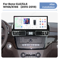 Système multimédia de voiture Android Mekede DUDU 2K 12,3 pouces pour Benz GLE GLS W166 X166 2015-2019