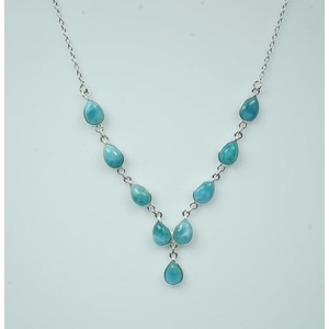 Collier de Offre Spéciale de pierres précieuses d'améthyste naturelle 925 colliers en argent massif pour femmes et filles bijoux faits à la main en gros - Product Image 2