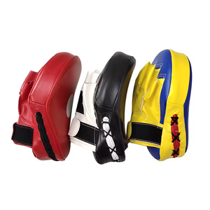 Nuevos Guantes de Boxeo MMA con Diseño Innovador, Fabricados en Fábrica, de Cuero PU y Malla Transpirable en la Palma, con Cierre de Velcro Curvo y Cómodo - Product Image 2