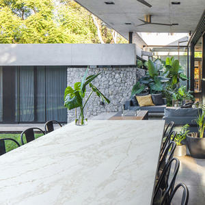 Factory Wholesale Calacatta <b>Artificial</b> <b>Stone</b> Quartz Counter top <b>Big</b> White Quartz <b>Slab</b> for Table Tops Kitchen Bathroom Hotel - Product Image 4