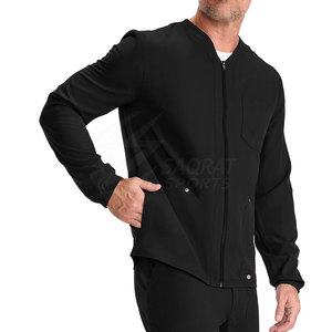 แจ็กเก็ตสครับสำหรับผู้ชายแจ็กเก็ตสครับดีไซน์ใหม่ล่าสุดออกแบบโลโก้ตามต้องการ - Product Image 4