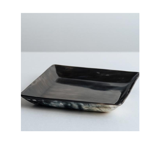 Plateau à savon en corne de buffle de qualité standard Porte-savon en corne naturelle de forme ovale au design moderne Prix supérieur - Product Image 3