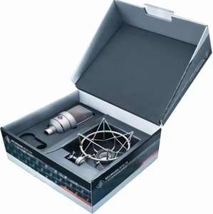 Microphone mono professionnel à grande membrane cardioïde noir, best-seller - Product Image 1