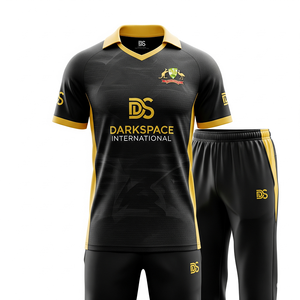 Uniforme de cricket de alta calidad con logotipo personalizado para hombre, 100% poliéster para entrenamiento deportivo de verano, oferta en línea, calidad premium - Product Image 5