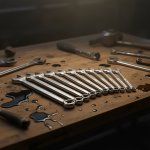 Usag 12-Piece Combination Wrench <b>Set</b> with X-Grip Profiles <b>Tool</b> <b>Sets</b> - Product Image 3