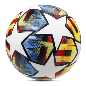 Ballon de football Offre Spéciale cuir matériel personnalisé taille élevée OEM service meilleur ballon de football tendance prix économique - Product Image 4