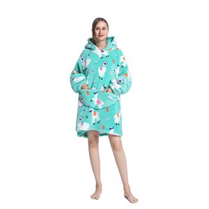 Sweat à capuche en polaire sherpa pour femmes, sweat à capuche surdimensionné en tricot, sweat à capuche chaud d'hiver unisexe, production directe d'usine OEM personnalisée - Product Image 5