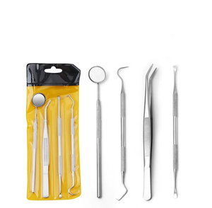 Kit de examen Dental 4 en 1, Kit Oral de alta calidad, Kit desechable, sonda básica diaria de acero inoxidable, pinzas para espejo bucal - Product Image 2