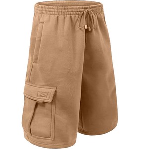 Short de survêtement de course OEM Streetwear Short de sport pour homme 100% coton polaire Logo personnalisé 5 pouces vêtements de sport d'entraînement French Terry - Product Image 2