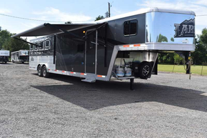 Nuevo Remolque para Caballos 2020 con Pared Corta de 11' y Capacidad de 6440 Libras, 17'x6'6 - Product Image 4