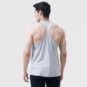 Débardeur d'été en coton de haute qualité pour hommes, vêtements de sport tricotés, respirant, fitness, débardeur grande taille OEM - Product Image 5