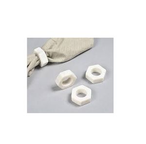 Soporte de mármol para servilletas, accesorios de decoración para mesa de boda, anillo de servilleta de piedra natural, producto en oferta - Product Image 3