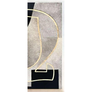 Achetez maintenant La dernière nouvelle marque Patch en cuir Art mural peint à la main encadré et fait à la main au prix le plus bas - Product Image 2