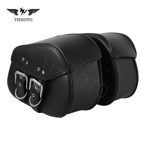 Sacoche de selle universelle en cuir pour Harley Suzuki GSF1250 Gladius Kawasaki Yamaha BMW KTM Touring - Product Image 3