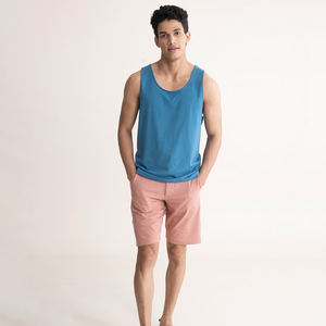 Débardeurs respirants sans manches pour hommes, vêtements d'entraînement décontractés en polyester/coton tricotés de meilleure qualité - Product Image 3