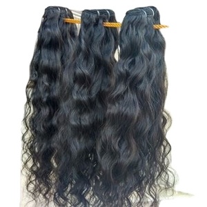 Mèches de cheveux indiens purs et vierges RAW 5A haute qualité, ondulations corporelles/cheveux bouclés, extensions de cheveux humains - Product Image 3