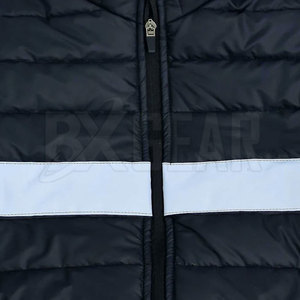 Veste chaude pour hommes avec fermeture éclair sur le devant et col haut, style décontracté, adaptée à une utilisation quotidienne par temps froid - Product Image 3