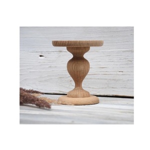 Bougeoirs en bois vintage personnalisés de luxe bougeoir de noël extérieur rustique - Product Image 6