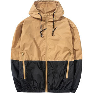 Chaqueta cortavientos para la lluvia para hombre, chaqueta impermeable para hombre, fabricante de ropa, chaqueta cortavientos - Product Image 1