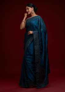 Venta caliente diseñador de lujo Rangoli seda Sari para mujeres exportación calidad moda de Surat India estilo elegante para adultos - Product Image 6