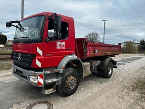 Camion benne d'occasion Mercedes-Benz Axor 1833 4x4 Diesel 2009, conduite à gauche, poids lourd, pour transport de chantier - Product Image 1