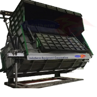 Four réverbérant à technologie avancée de 3 tonnes pour la fusion du cuivre inclinaison hydraulique disponible à un prix raisonnable