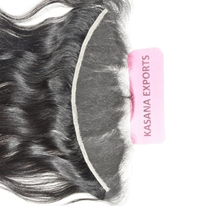 Extensions de cheveux humains indiens HD 13*4 Frontal, 100% vierges, double trame, lisses, ondulés profonds, pour femmes noires, vente en gros - Product Image 4