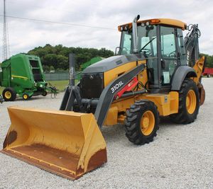 Chargeuse-pelleteuse John Deere 310SL d'occasion 2022 à moteur Cummins et boîte de vitesses, en vente, prix compétitifs, durable et économe en carburant – Meilleures ventes - Product Image 1