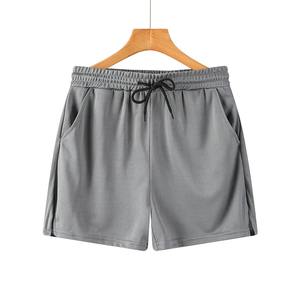 Summer Couple Sports Gym <b>Shorts</b> Outdoor Quick-Drying Fluorescent Green <b>for</b> Purple Breathable High Elasticity Nonwoven Outdoor - Product Image 1