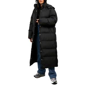 Chaquetas acolchadas de mujer superventas al por mayor nuevo diseño prendas de vestir exteriores de invierno transpirables de alta calidad cremallera reversible de talla grande - Product Image 1