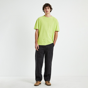 เสื้อยืดผ้าฝ้ายลำลองสะพายไหล่สำหรับผู้ชายโอเวอร์ไซส์ดีไซน์แบบกำหนดเองทำจากผ้าฝ้าย100% ปากีสถาน - Product Image 3