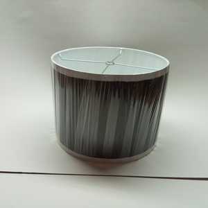 Modern Luxury Linen Fabric Lamp <b>Shade</b> Handmade <b>Drum</b> Shape Design for Indoor Home & Cafe Decor Customizable Durable Eco-Friendly - Product Image 5