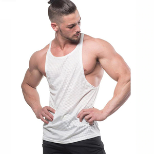 Camiseta Deportiva de Alta Calidad Personalizada sin Mangas con Cuello Redondo, Logotipo al por Mayor, Secado Rápido, Transpirable, 100% Algodón, para Gimnasio, Fitness y Entrenamiento Muscular para Hombre - Product Image 4