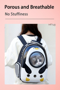 Modèle solide Style classique extensible 16 Lbs Pet Travel Backpack Hard Shell Bubble Zipper Ventilation <span class=keywords><strong>pour</strong></span> chats petits chiens - Product Image 6