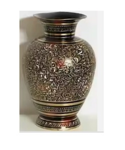 Florero de Metal Moderno y Lujoso con Diseño Contemporáneo, Decoración Ecológica para el Hogar, para Sala de Estar, Suministros de Flores Premium - Product Image 3