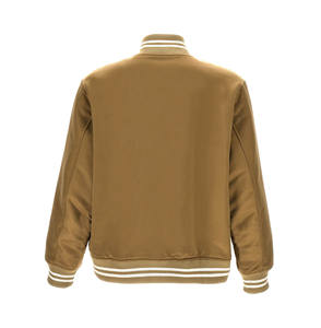 Nouveauté Veste universitaire en satin avec bouton avant personnalisé, vente en gros de bombardiers, lettres, vêtements universitaires, veste universitaire en satin pour hommes - Product Image 6