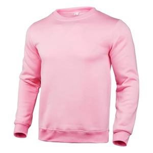 Fournisseur Sweat-shirt d'hiver pour hommes, coupe décontractée, col rond, couleur unie, pull en coton, pull de sport 100% coton - Product Image 1