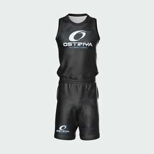 Conjunto de Uniforme de Baloncesto Personalizable y Económico, 100% Poliéster, Reversible, Transpirable, para Entrenamiento, para Hombre - Product Image 6
