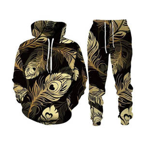 Ensemble de survêtement de sublimation tendance pour hommes, en tissu doux et au look moderne - Product Image 1