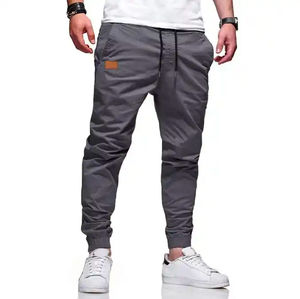 New Four Seasons <b>High</b> Quality Men's Pants Joggers Workwear Casual Pants Drawstring <b>Trousers</b> - Product Image 2