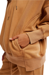Vente chaude sur mesure surdimensionné pull à capuche à manches longues sweats à capuche personnalisé large côtes Streetwear sweats à capuche femmes - Product Image 2