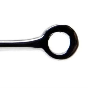 10 Piezas de Curetas para Oídos Buck # Juego de Instrumentos Veterinarios de Acero Inoxidable Alemán de 3 Piezas de 6.5 Pulgadas, Rectos y sin Punta, con Fuente de Alimentación Manual - Product Image 1