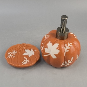 Meilleure vente articles de salle de bain et accessoires porte-savon Halloween présent citrouille décoration distributeur de savon liquide - Product Image 4